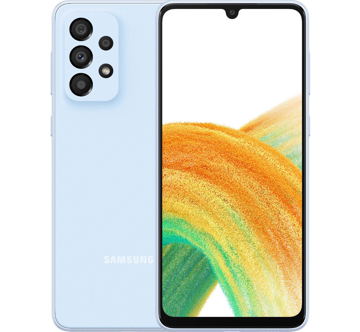 a33-blue - GSM Rijnmond Maassluis Samsung A33 reparatie